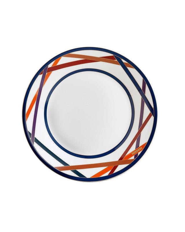Missoni Soup Plates NASTRI Set of 2 diam. 8.5 in