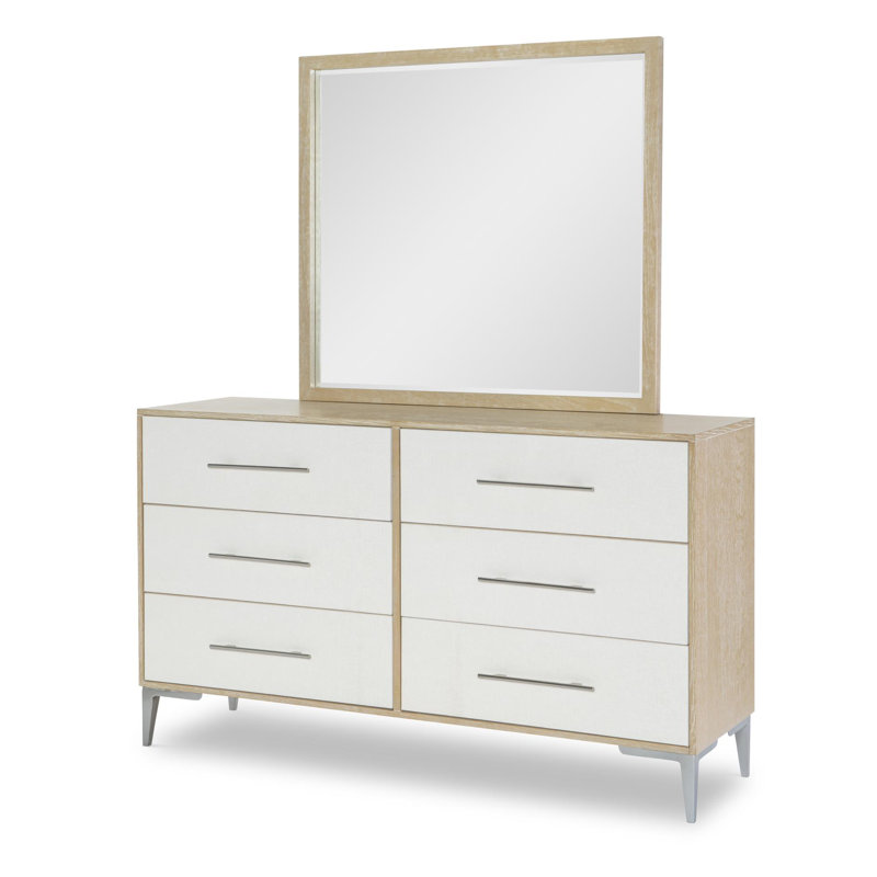 Commode double 6 tiroirs Biscayne