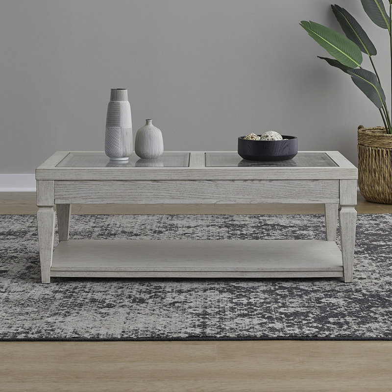 Rechetta Cocktail Table w/ Casters