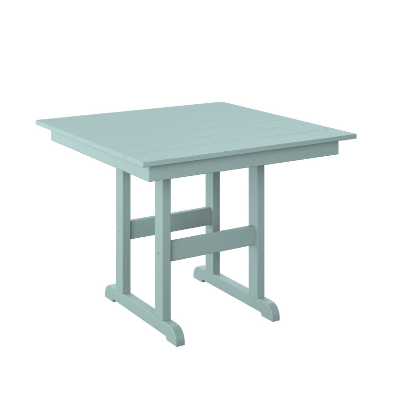  Table carrée 38 po. Sauge, Sauge, H 30 po x l 38 po x P 38 po, Sauge