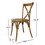 Chaise d'appoint empilable Abrytha