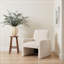 Fauteuil d'appoint avec coussin moelleux-584080545