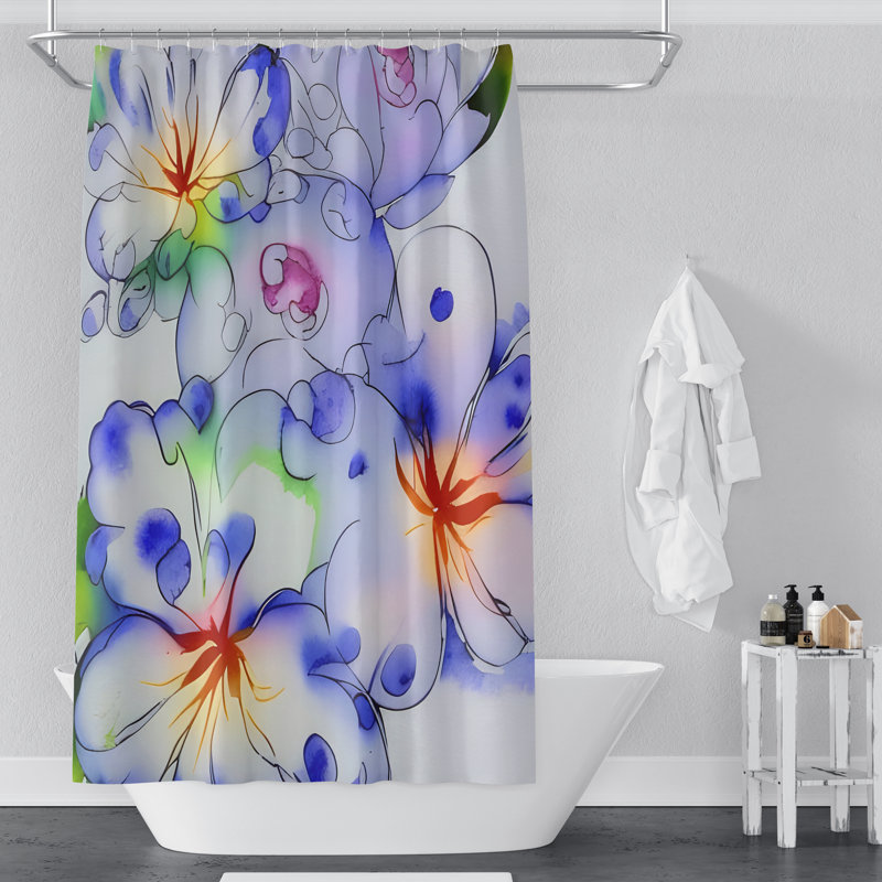 Rideau de douche Jenn, H 72 po x l 70 po