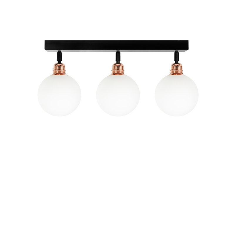 Ruithero 48cm 3 -Light Track Kit, Copper/Black