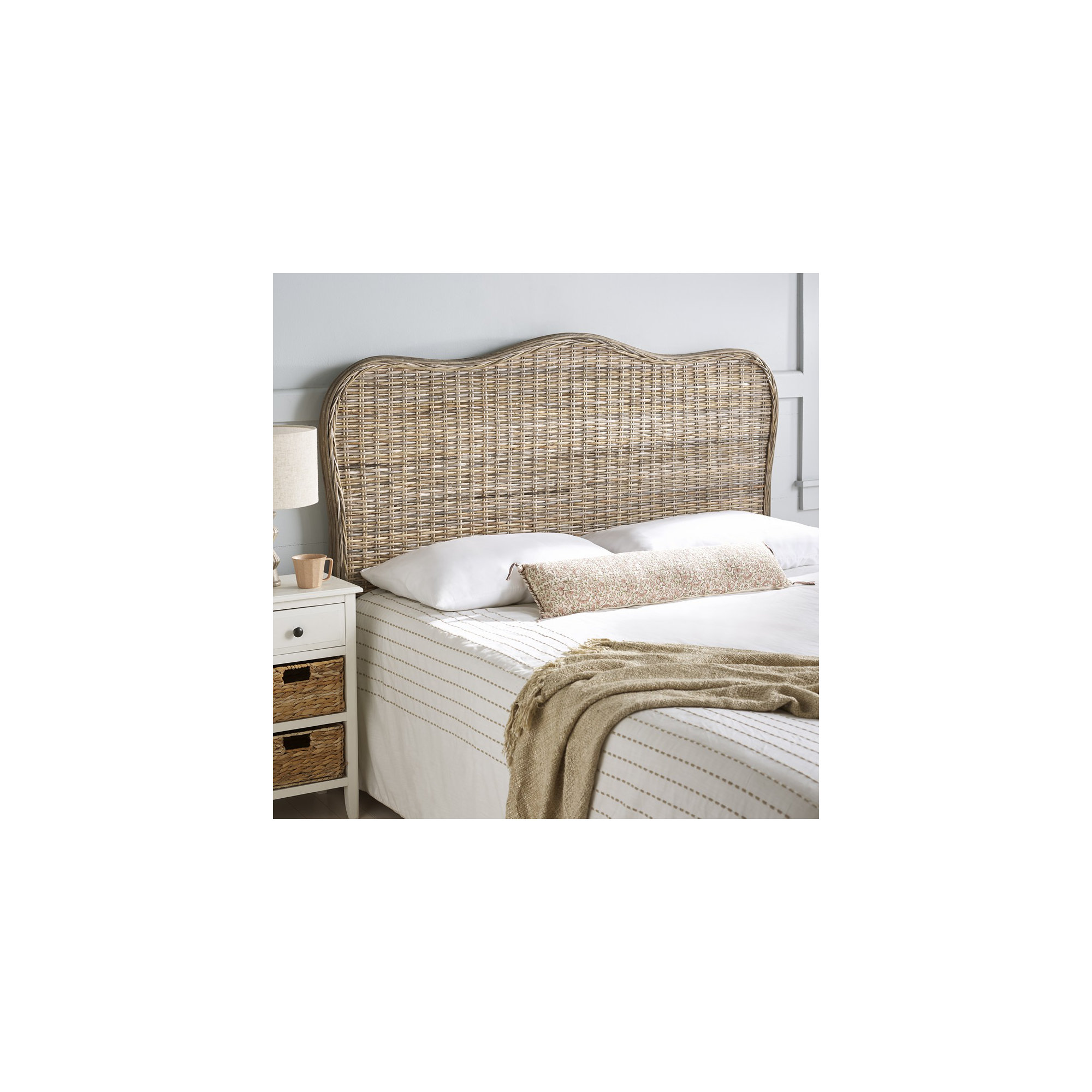 Litchford Headboard, Gray, Queen