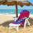 Cotton Blend Beach Towel