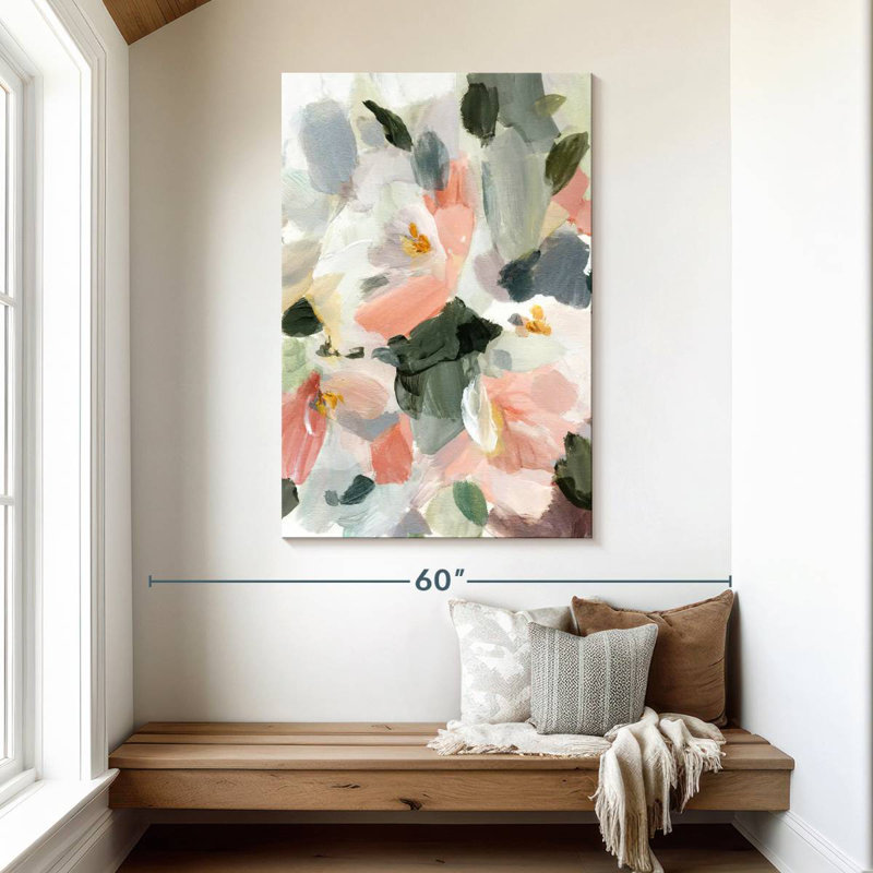 Avery Soft As Petals II, H 48 po x l 32 po