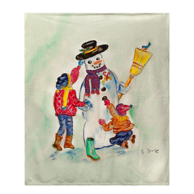  Jeté bonhomme de neige