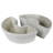 Tresco Umbrella Planter, Cement - White