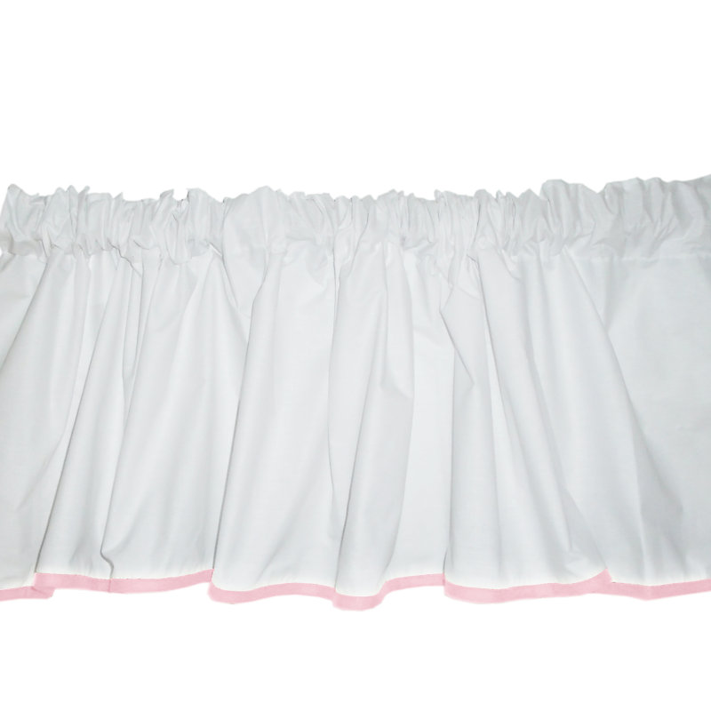 Cantonnière 72 "Vilray Forever Mine, Blanc/rose