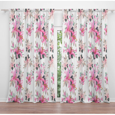 Paire de rideaux obscurcissant en polyester Hanzhe