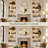 Modern Decorative Wall Mirror, Distortion-Free Glass, Rust-Resistant Frame, Easy Installation, Elegant Accent Mirror for Bathroom, Bedroom, Living Room & Entryway Home Décor-786049721-786049724