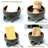 Ceramic Self Draining bar Soap Holder,Avocado Green