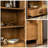 Modern Brown Solid Wood Display Stand