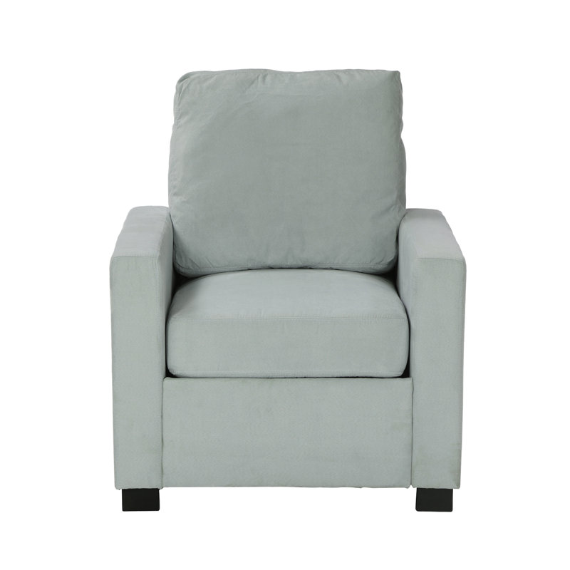 Chaise avec accoudoirs Gracie, Bleu ciel