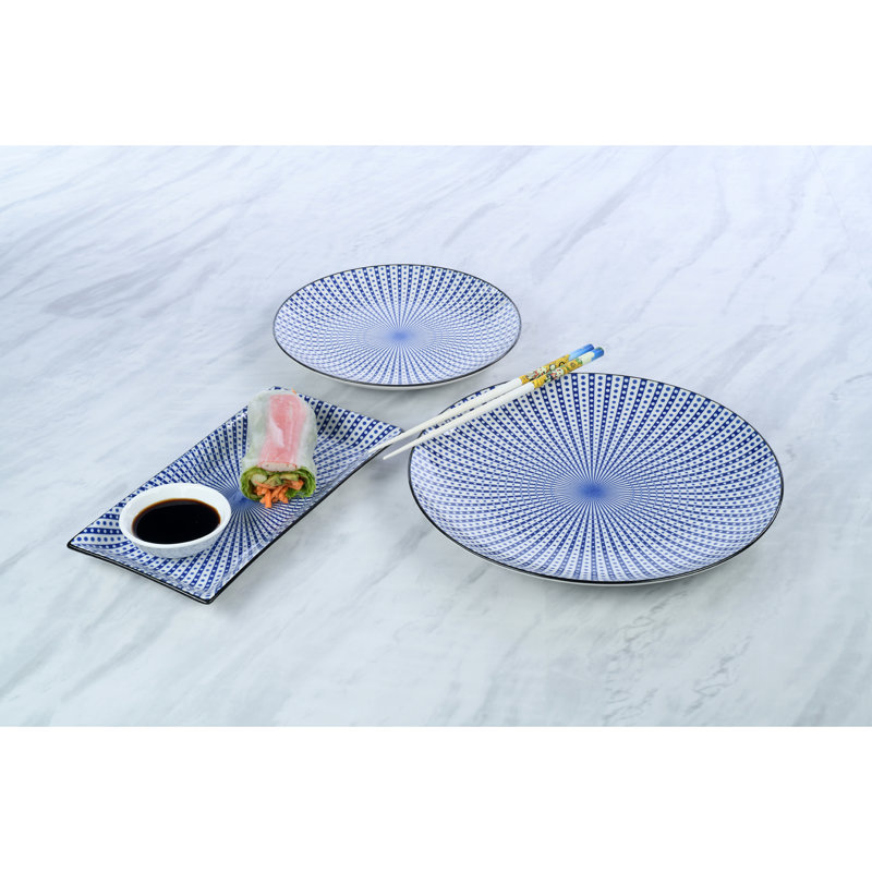 Backus 9.5'' Handmade Ceramic Appetizer Plate