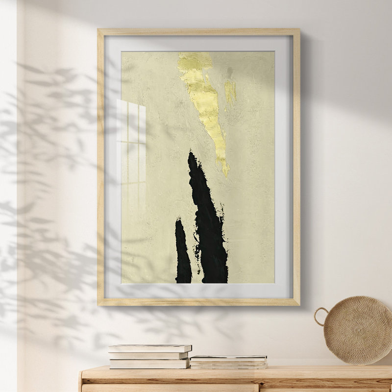 Twin Canyons II - impression encadrée, Naturel, H 28,5 po x l 20,5 po