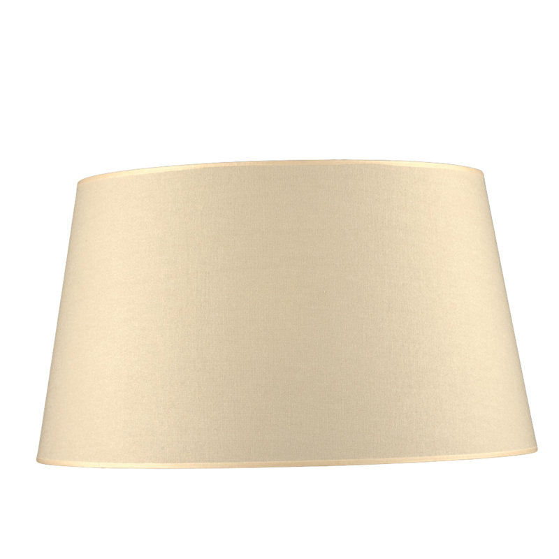 Renteria Cotton Empire Lamp Shade, Sand, 30cm H x 100cm W x 100cm D 