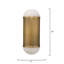 Remedy Alabaster 2-Light Wall Sconce