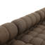 Canapé modulaire d'extérieur 3 pièces Locascio - Brun Ellor-120797320-120797318