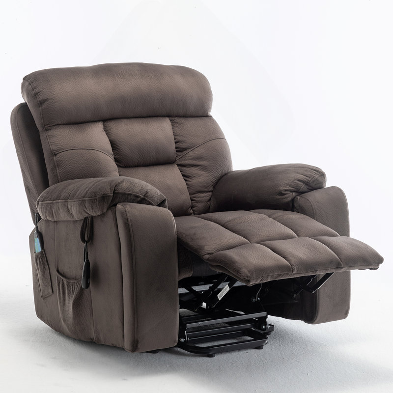 Fauteuil inclinable électrique inclinable électrique, Marron foncé