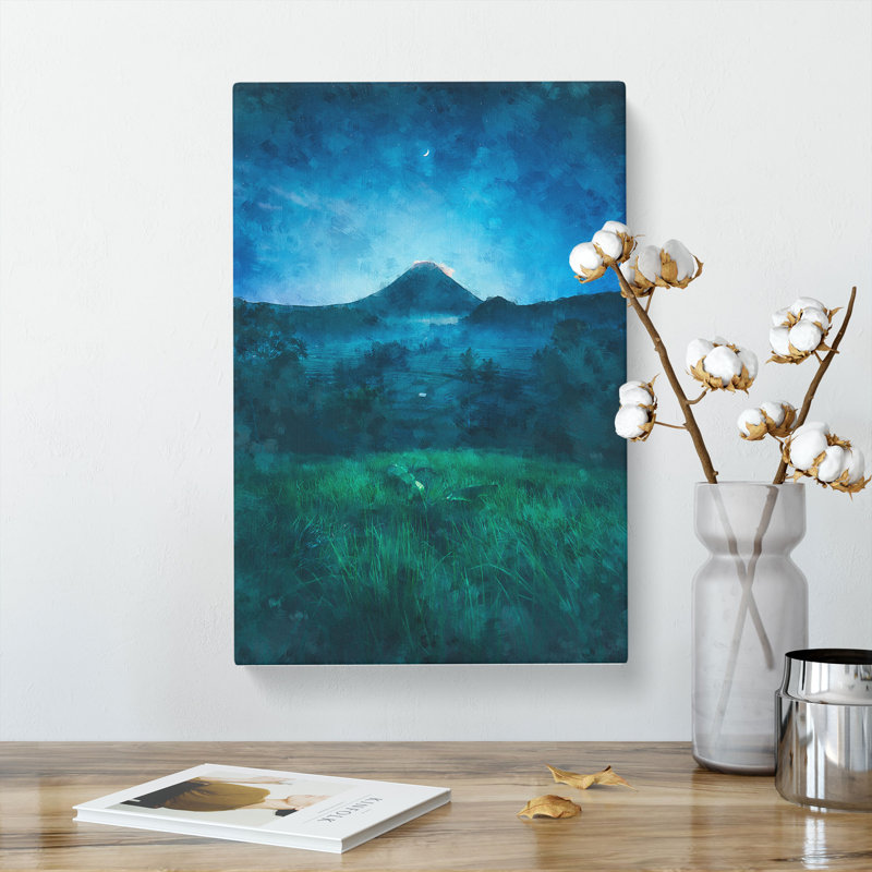 Mountain View In Bali - Wrapped Canvas, 76cm H x 50cm W x 3cm D