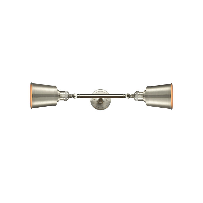 Éclairage pour salle de bain à 2 lumières à intensité variable Lavender Hill, Ampoule DEL 6 watts Vinage