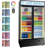 Commercial Beverage Refrigerator 40 Inch - 35 Cu.ft. Glass Door Display Fridge with 8 Adjustable Shelves, Heavy-Duty Drink Cooler for Restaurant, Bar, Cafe, Convenience Store & Commercial Use-123467295