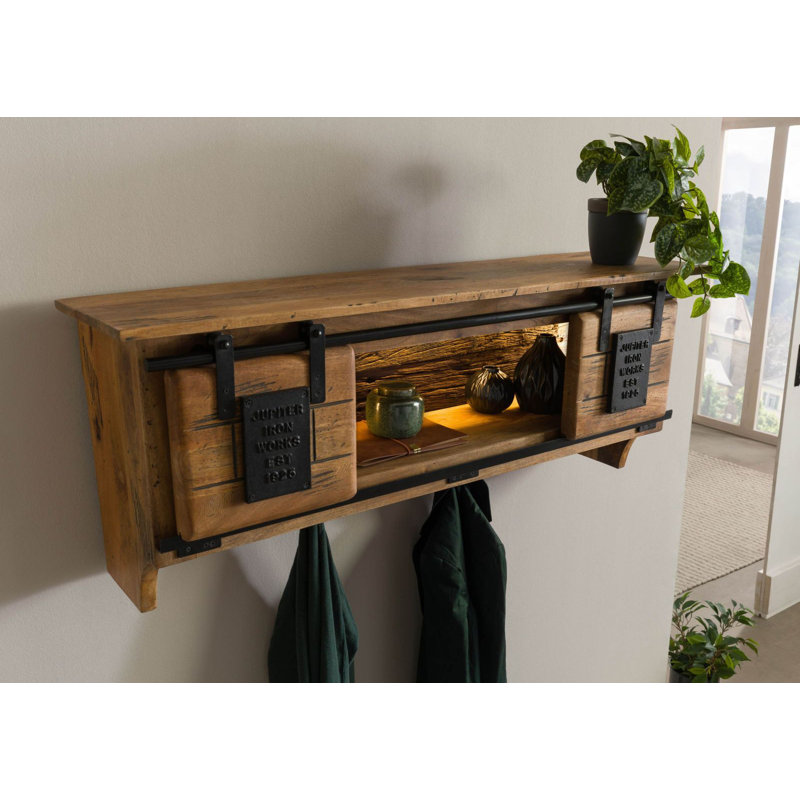 RAILWAY LUX Floating Shelf, 450cm H x 115cm W x 30cm D