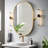 Metal Oval Wall Mirrors with Tilted Frame-1577613024-1577613038