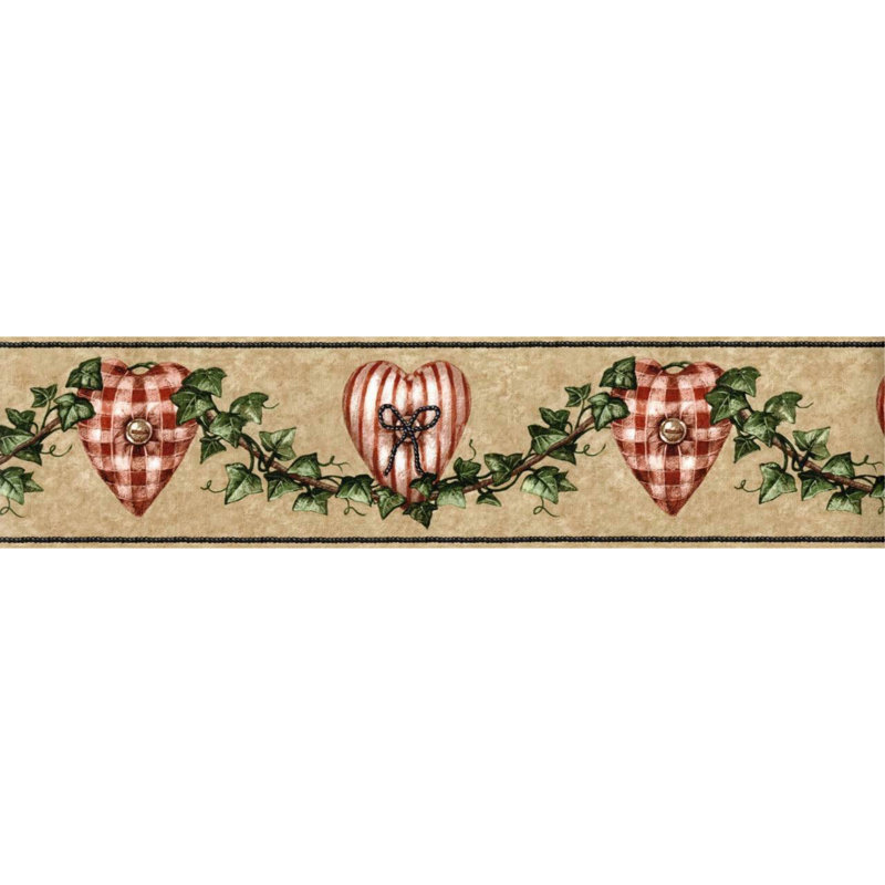 Minuki Hearts And Ivy Border