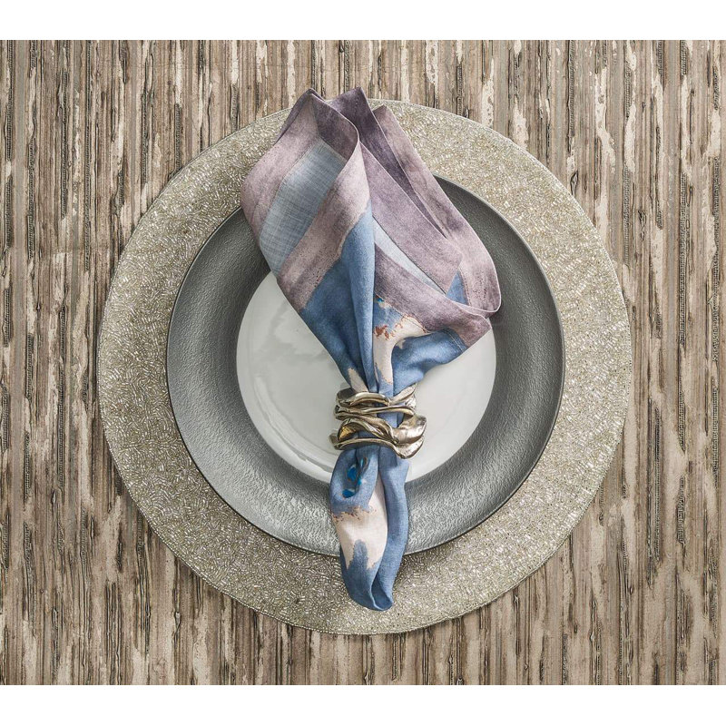 Flux Napkin Ring, Silver