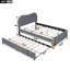 Lit plateforme tapissier avec lit gigogne-449775824-449775830
