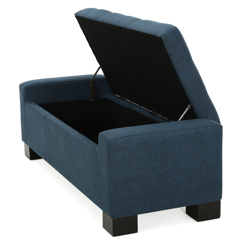 Tissu moderne avec motif gaufré et espace de rangement confortable à texture abondante - bleu marine, Marine