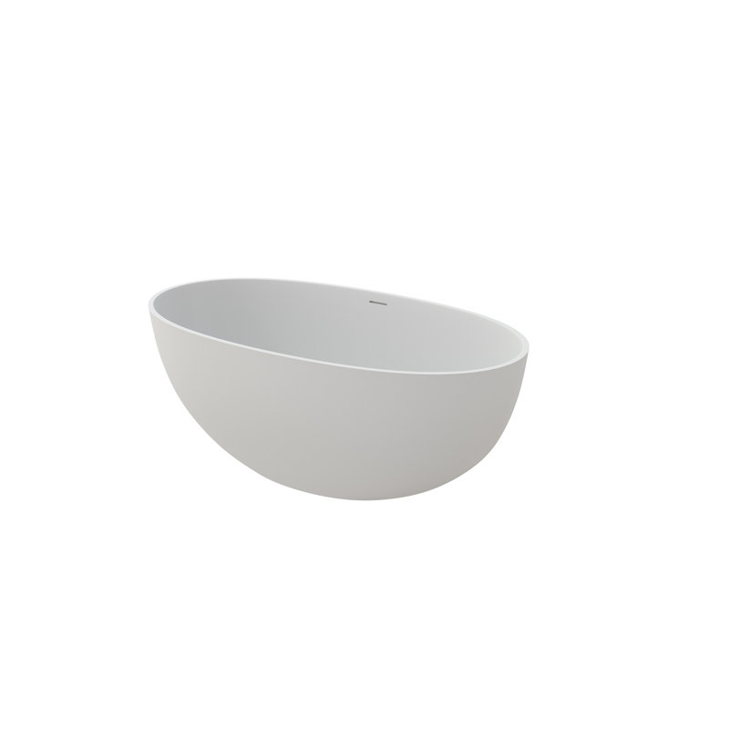 Baignoire profonde de qualité supérieure, Blanc mat