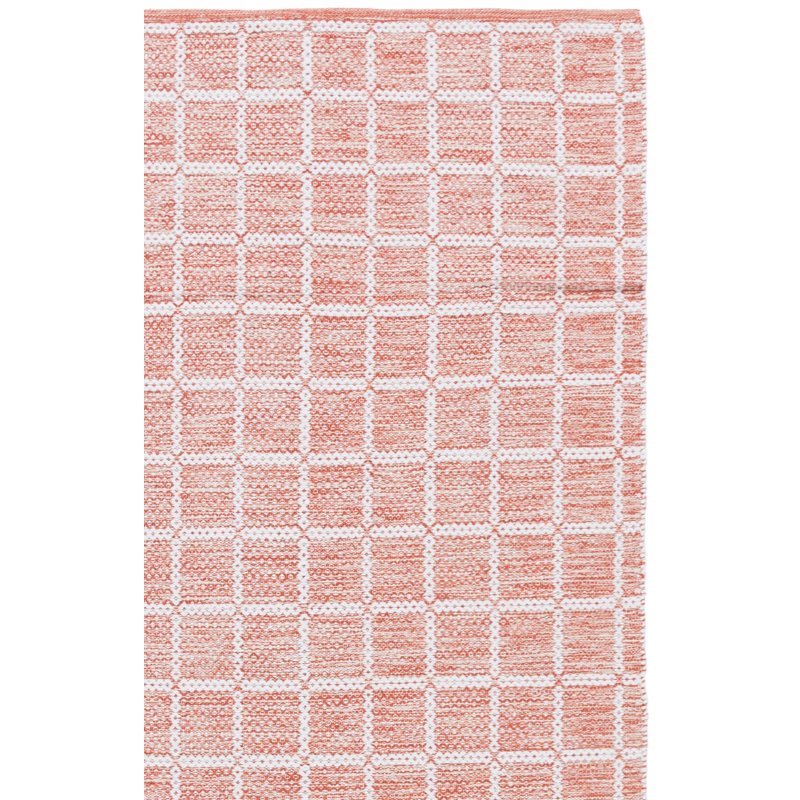 Tapis orange / ivoire Klevis 977, Rectangle 6 pi x 9 pi