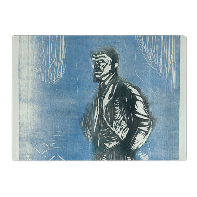 Self-Portrait by Edvard Munch Chopping Board