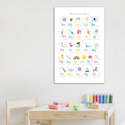 " Alphabet Print "