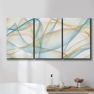 Iris et eau 3 pièces