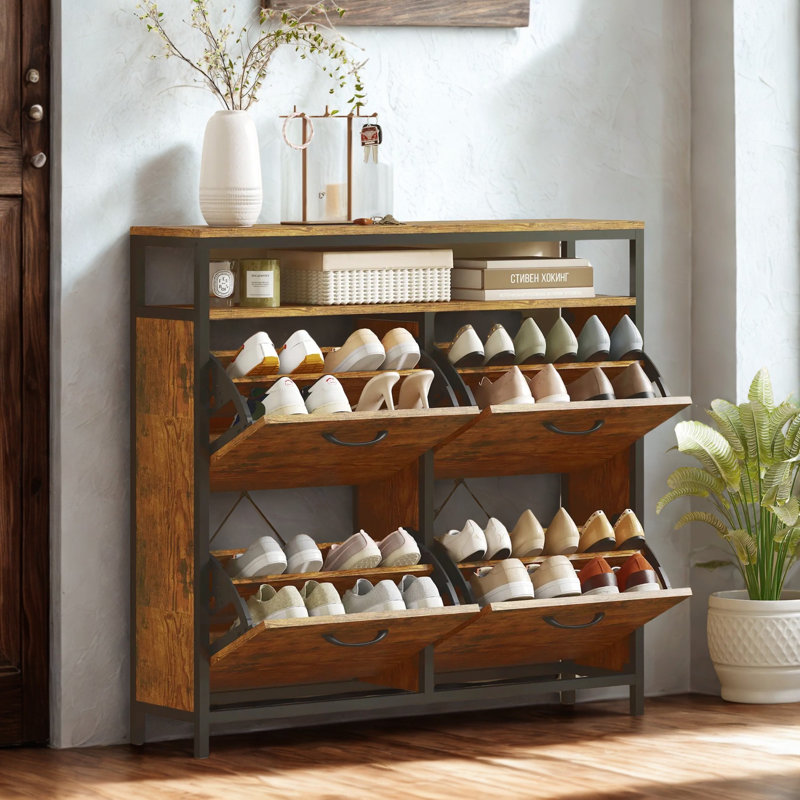 12 Pair Shoe Rack