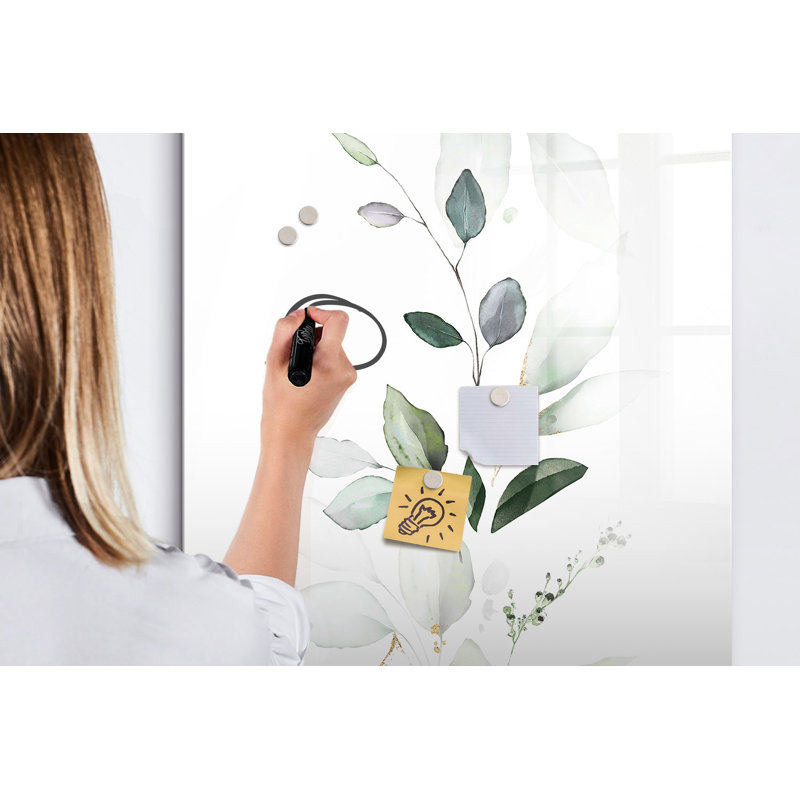 Magnetic Glass Photo Memo Board