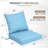 Outdoor Water-resistant Deep Seat Cushion Set-433566023-433566030