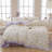 Microfiber Floral Print Comforter Set-110354025