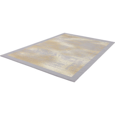 Stratus Machine Woven Grey Indoor Rug
