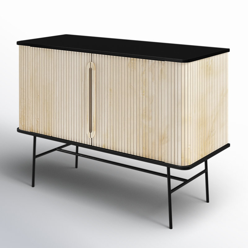 43.5'' Solid Wood Sideboard, Natural