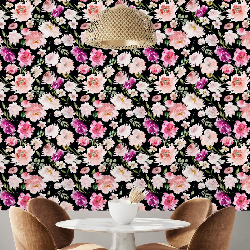 Rouleau de papier peint Orvis Summer, L 16,67 po x l 25 po