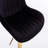 Ensemble de 2 tabourets de bar pivotants avec repose-pieds et base chromés-106865621