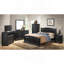 Lit double noir Elegant Traditional