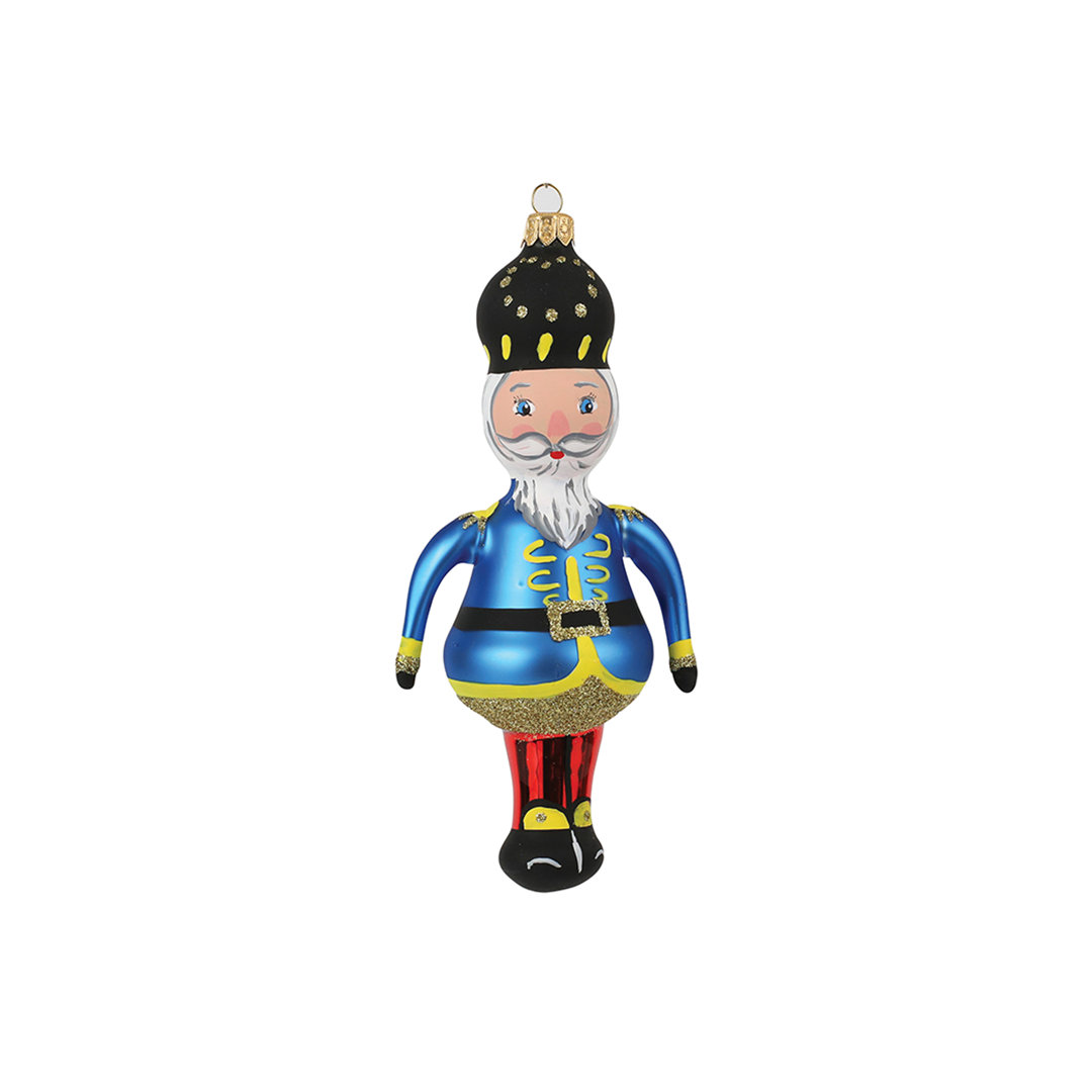 Nutcrackers 7.5'' Handmade Glass Nutcrackers Ornament VIETRI