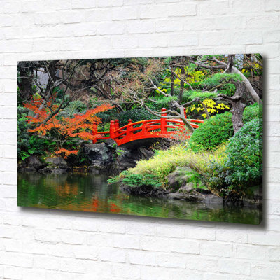 Japanese Garden - Wrapped Canvas Print